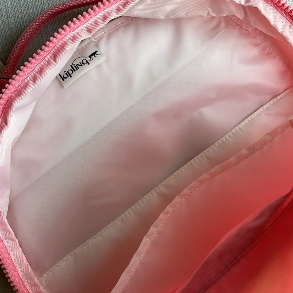 NWT Kipling Seoul Large Laptop Backpack - Enjoyable Blush Pink